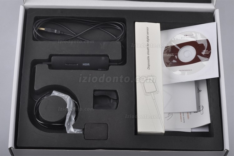 Alta resolução Tipo USB Digital Sensor Para Radiografia Odontológica Rvg HDR 500